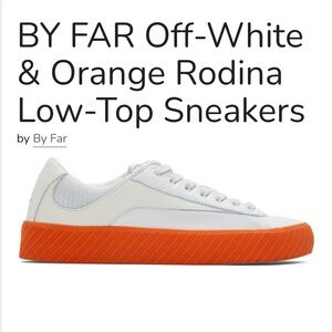 BY FAR: Rosina Tagerine Sneaker size 38
